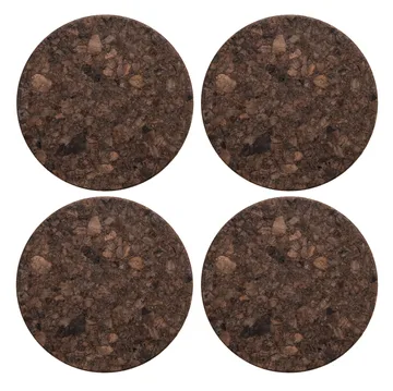 Cork coaster 4-pack - smoked - Formgatan