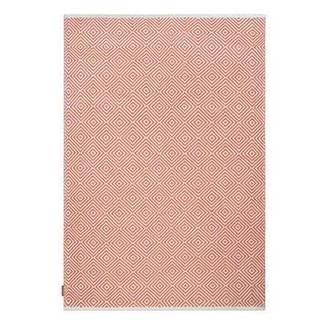 Diamond rug 140x200 cm - Burnt orange - Formgatan