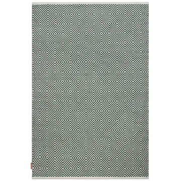Diamond rug 200x300 cm - Green - Formgatan