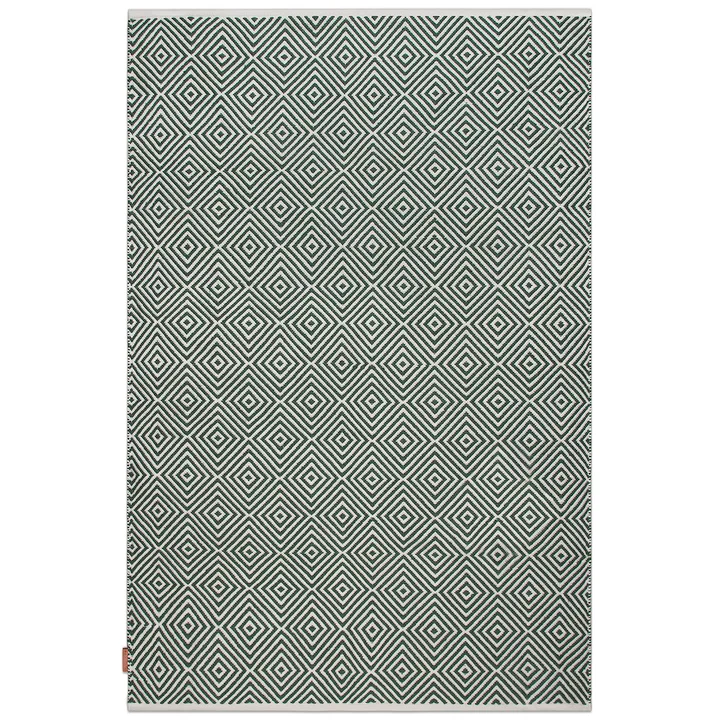 Diamond rug 200x300 cm - Green - Formgatan