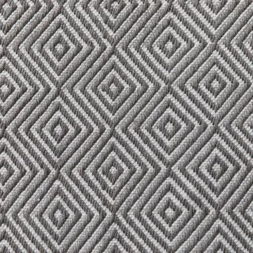 Diamond rug 200x300 cm - Grey - Formgatan