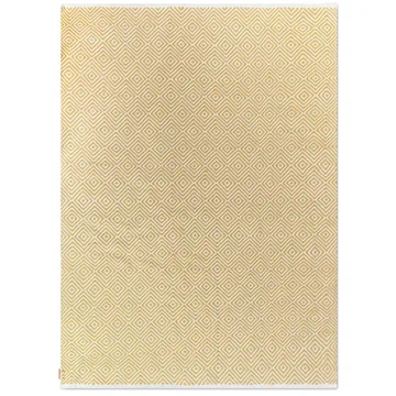 Diamond rug 200x300 cm - Yellow - Formgatan