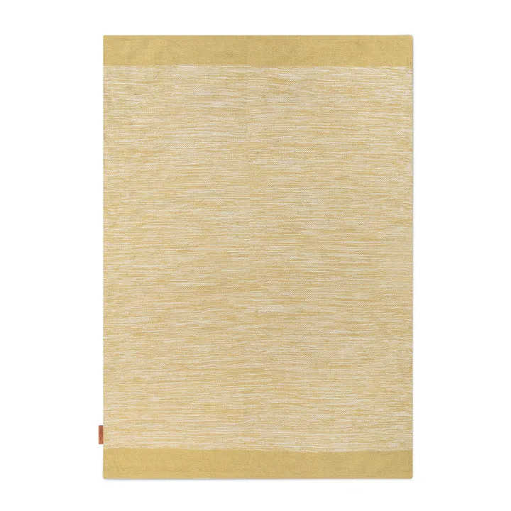 Melange rug 140x200 cm - Dusty yellow - Formgatan
