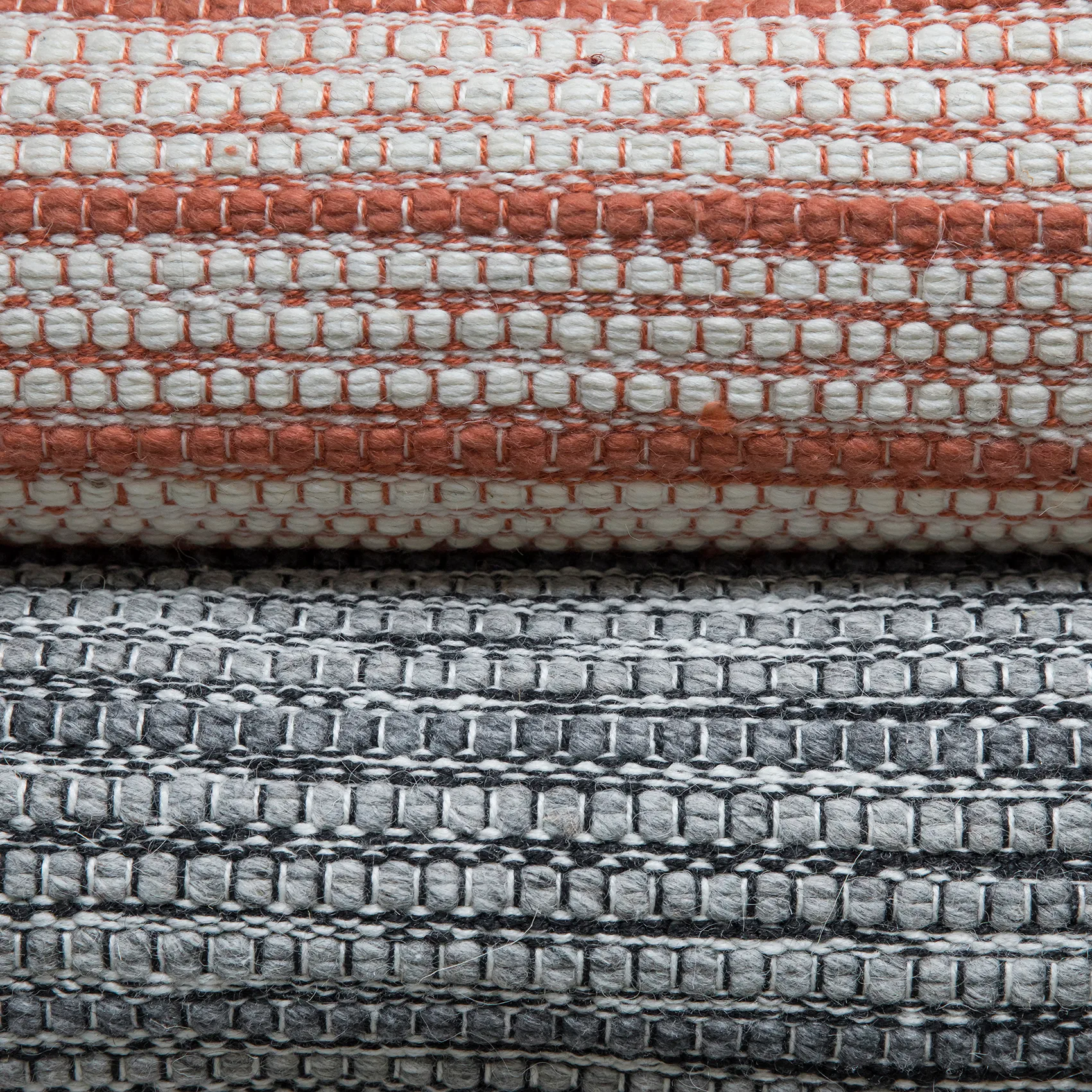Stripe rug 200x300 cm, Grey Formgatan