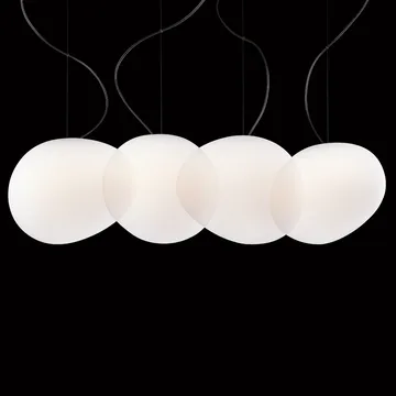 Gregg media pendant - White - Foscarini