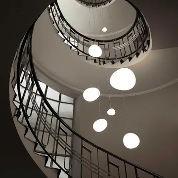 Gregg midi pendant - White - Foscarini