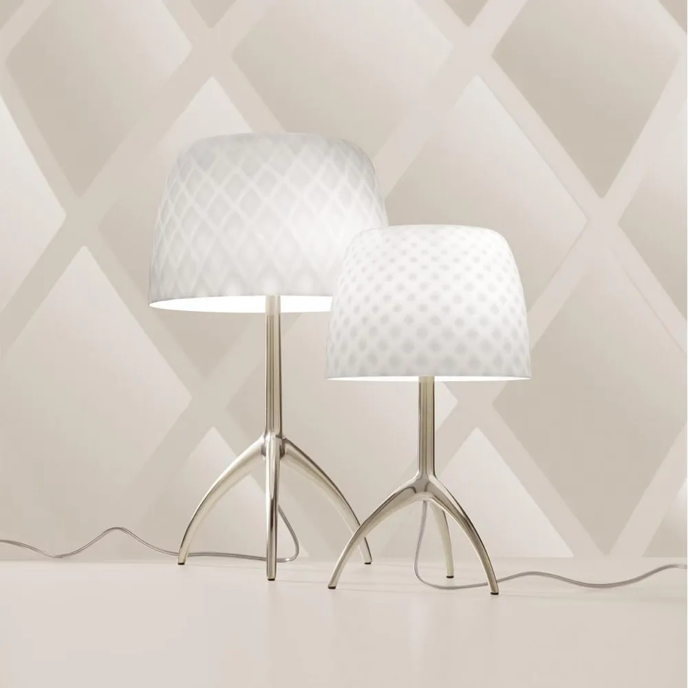 Lumiere 30th Piccola Dimmable table lamp, Champagne, bubbles Foscarini