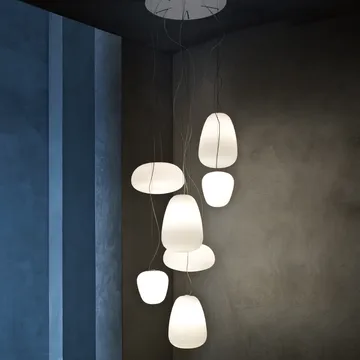 Rituals 3 pendant - White - Foscarini
