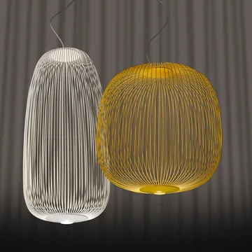 Spokes 1 pendant lamp - White - Foscarini