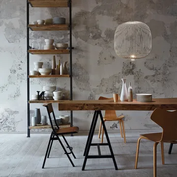 Spokes 2 pendant - White - Foscarini