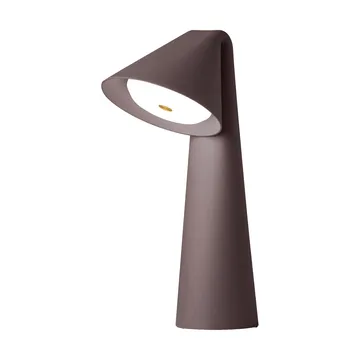 Ami portable table lamp - Chocolate clay, 31.6 cm - Frandsen