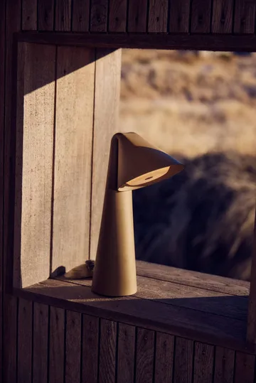 Ami portable table lamp - Olive stone, 31.6 cm - Frandsen