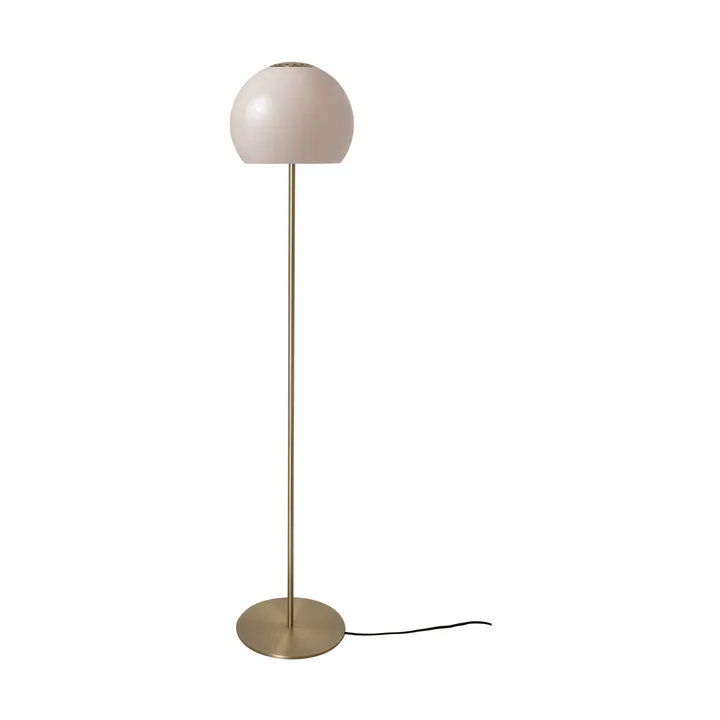 Ball glass floor lamp - Sand grey, 130 cm - Frandsen