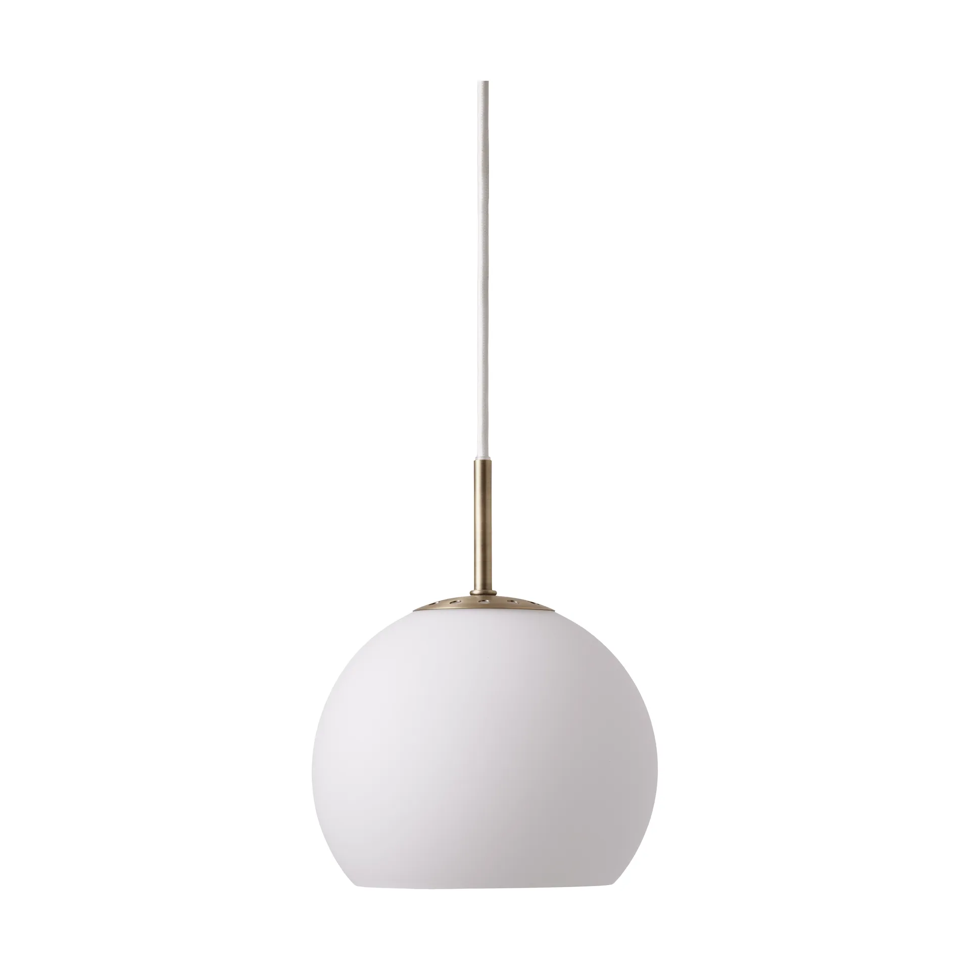 Ball pendant lamp, Opal White, Ø18 cm Frandsen