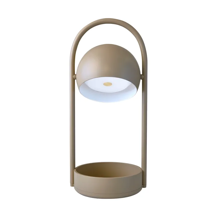 Ball portable table lamp - Sand Grey, 32 cm - Frandsen