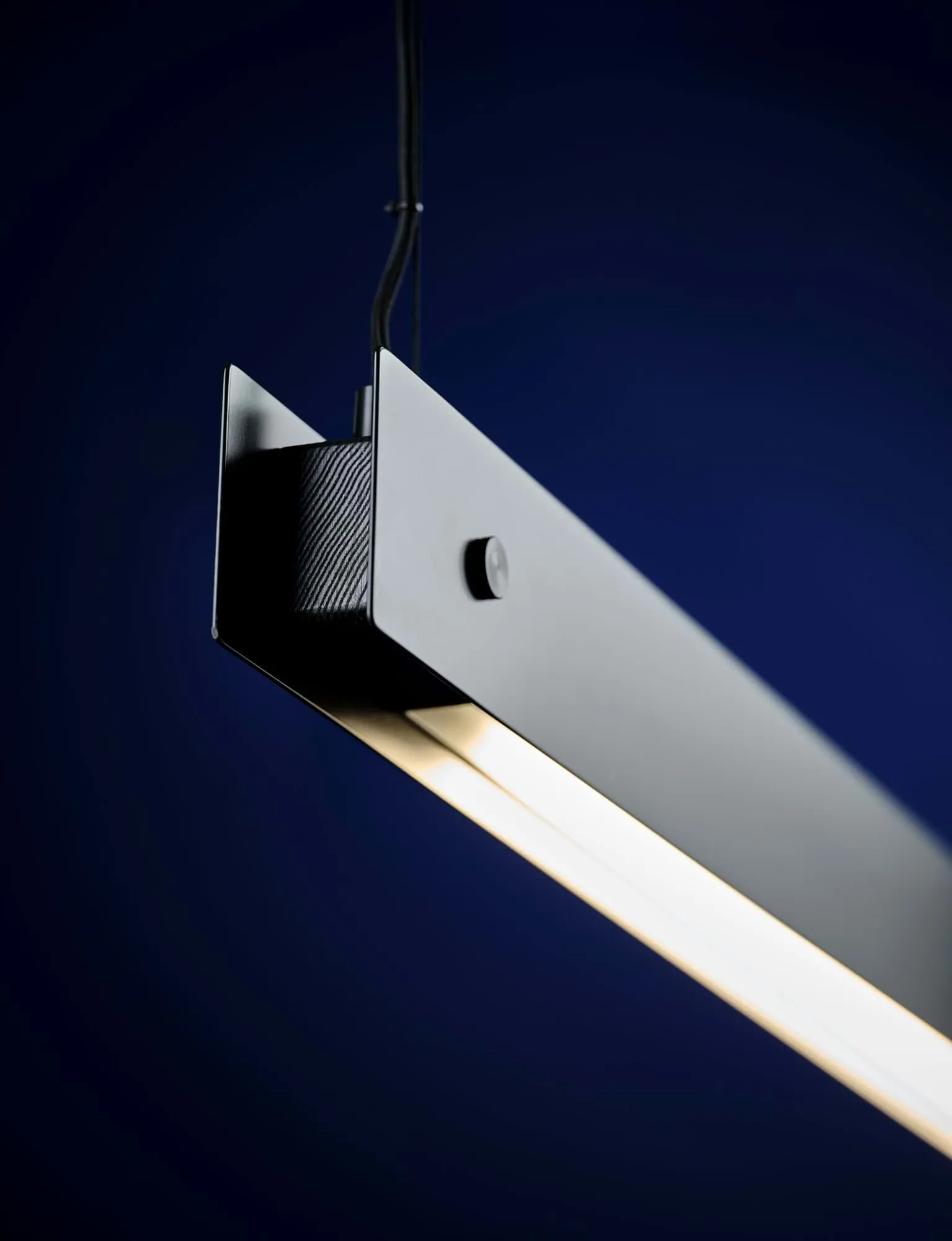 Bridge pendant lamp, Matt Black, 150 cm Frandsen