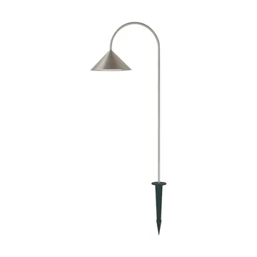 Grasp garden spear garden lamp - Brushed stainless steel, 82 cm - Frandsen