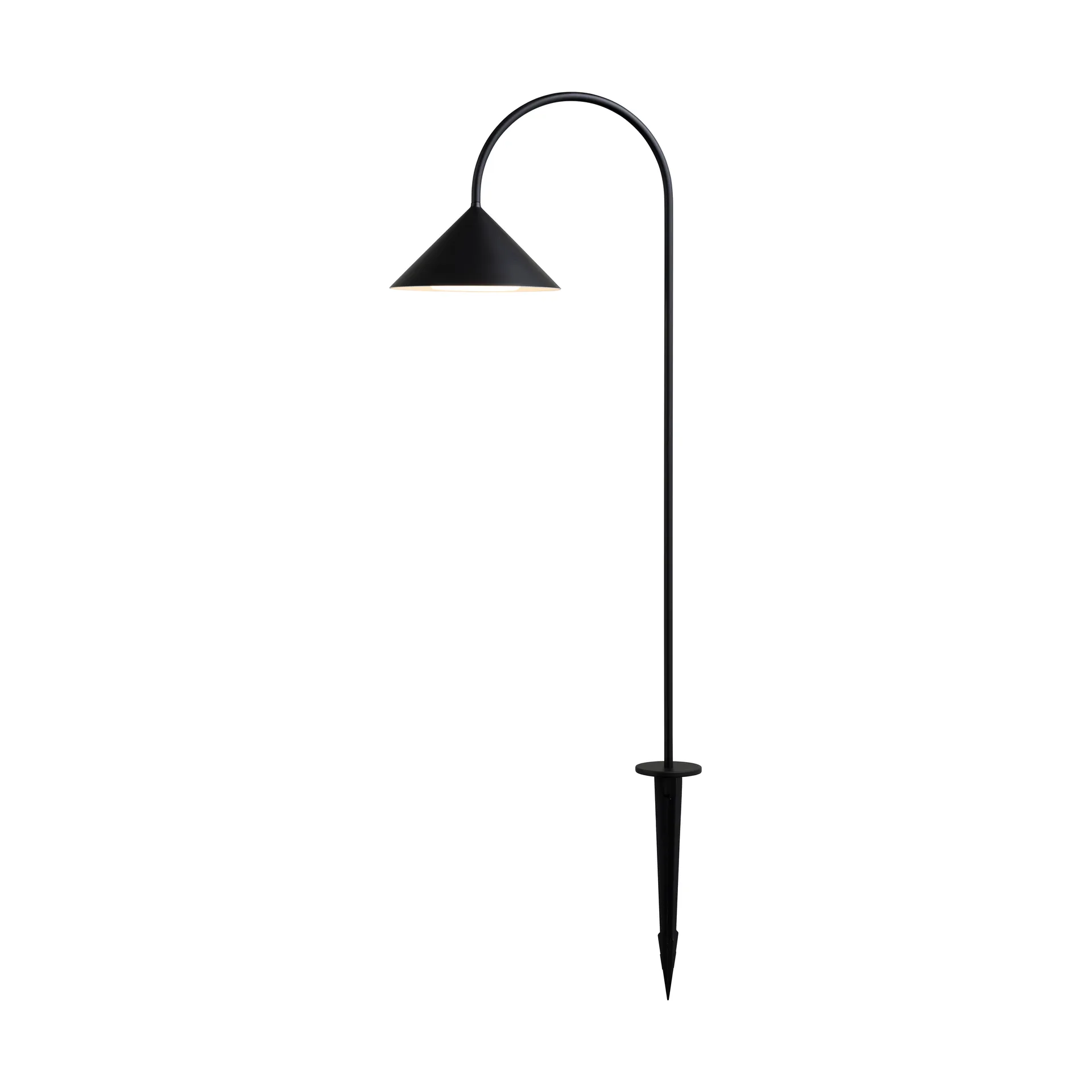 Grasp garden spear garden lamp, Matt Black, 82 cm Frandsen
