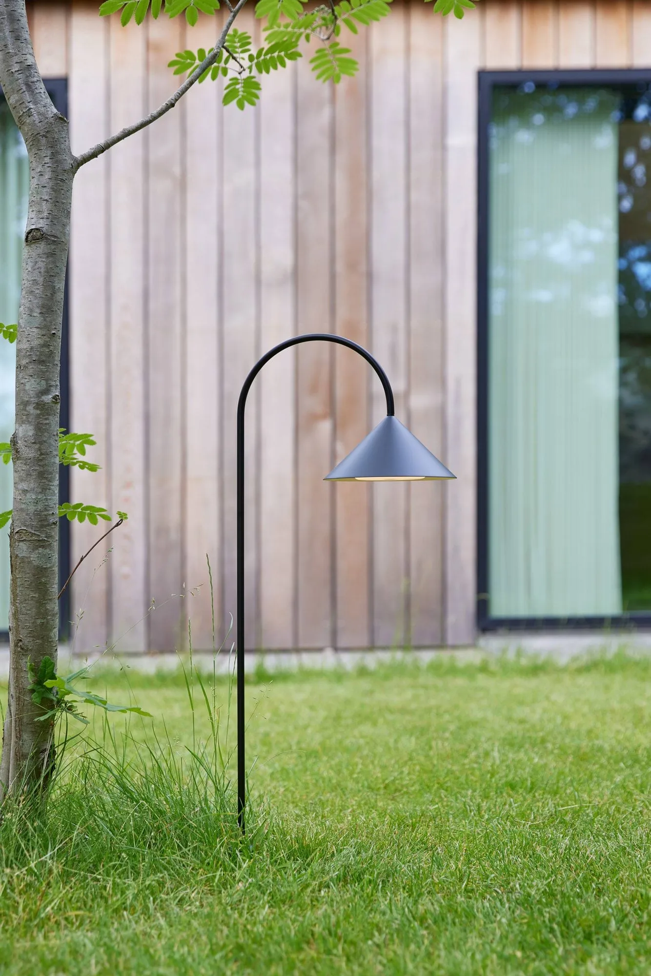 Grasp garden spear garden lamp, Matt Black, 82 cm Frandsen