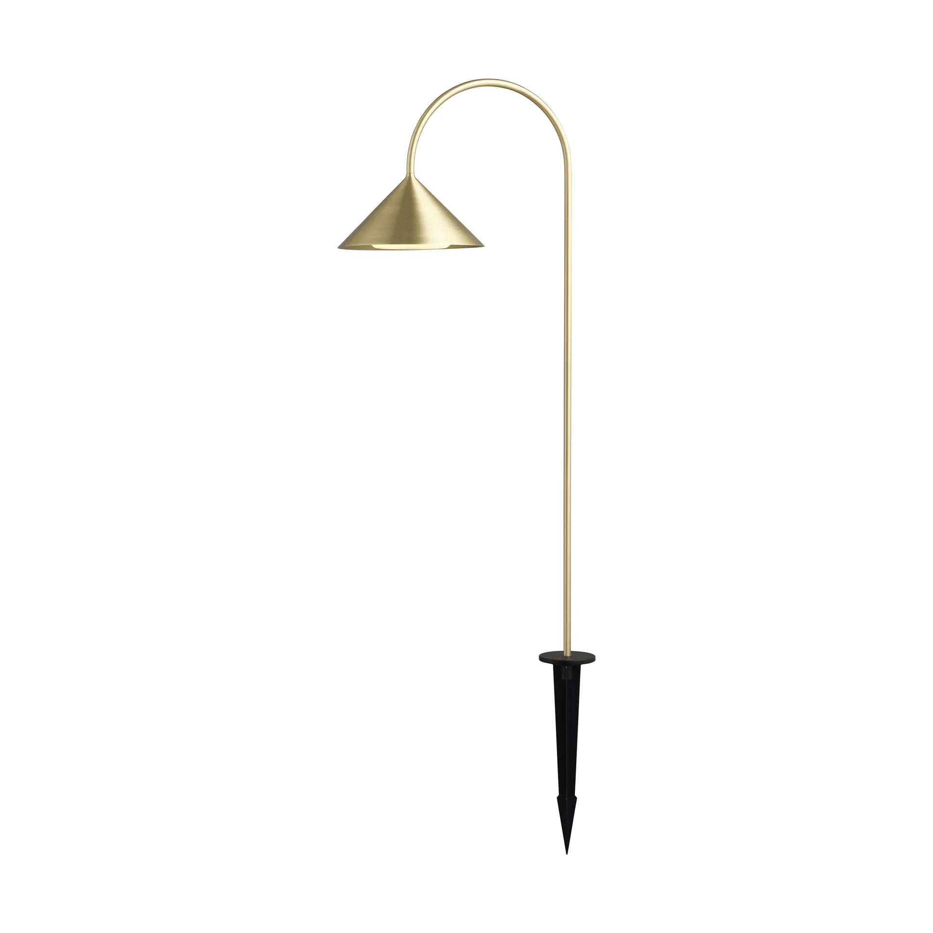 Grasp garden spear garden lamp, Solid brass, 82 cm Frandsen