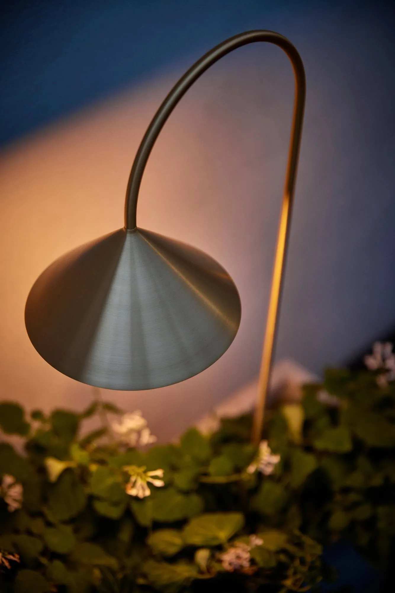 Grasp garden spear garden lamp, Solid brass, 82 cm Frandsen