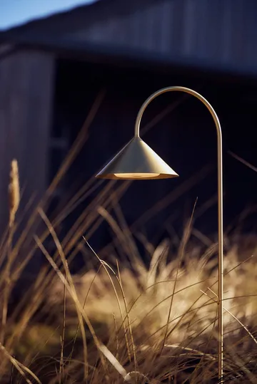 Grasp garden spear garden lamp - Solid brass, 82 cm - Frandsen