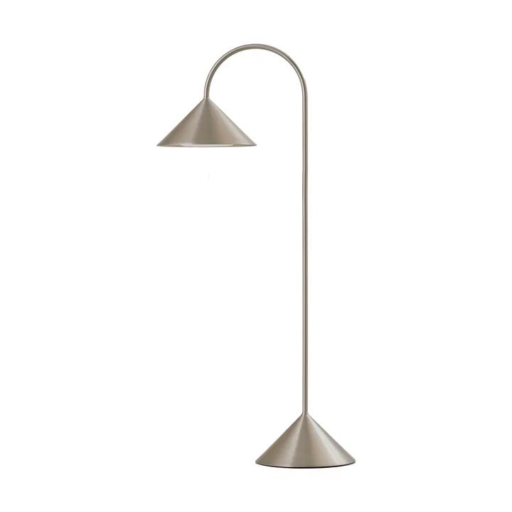 Grasp portable table lamp - Brushed stainless steel, 72 cm - Frandsen