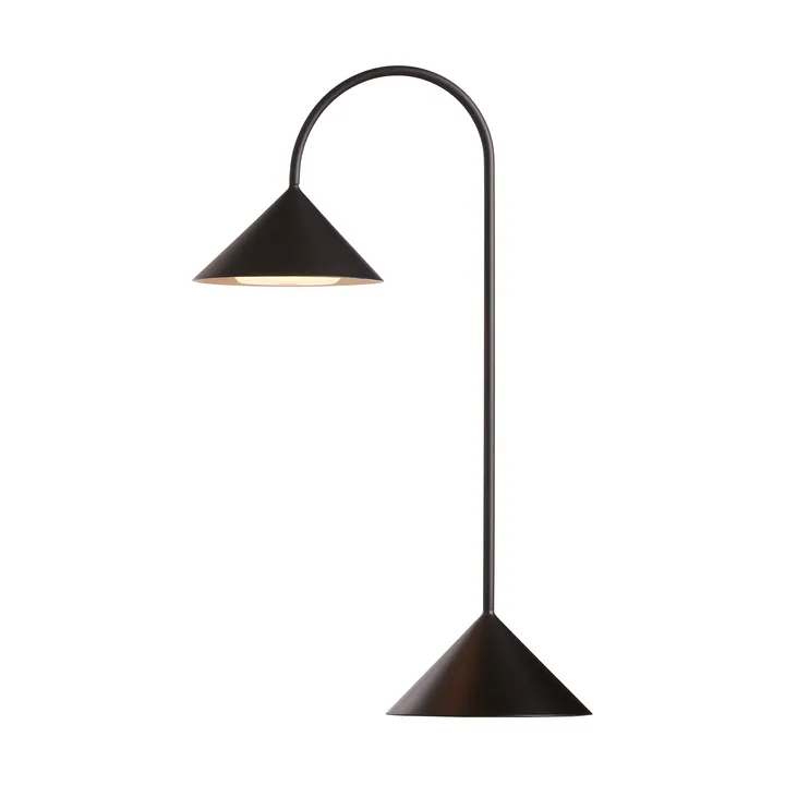 Grasp portable table lamp - Matt Black, 47 cm - Frandsen