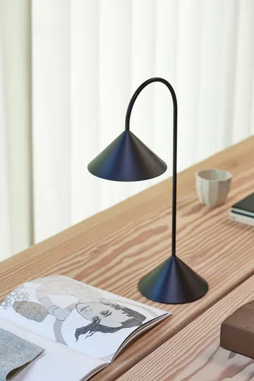 Grasp portable table lamp - Matt Black, 47 cm - Frandsen