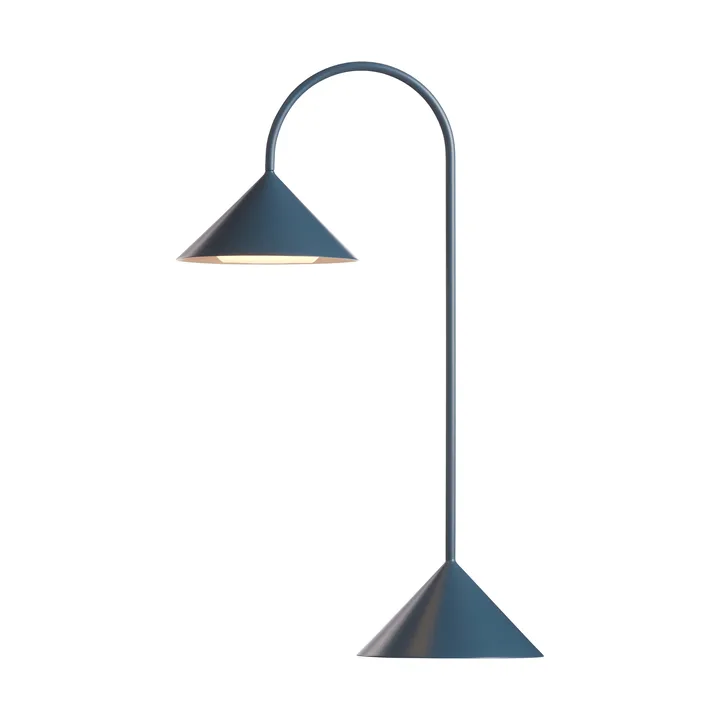 Grasp portable table lamp - Matt petroleum, 47 cm - Frandsen