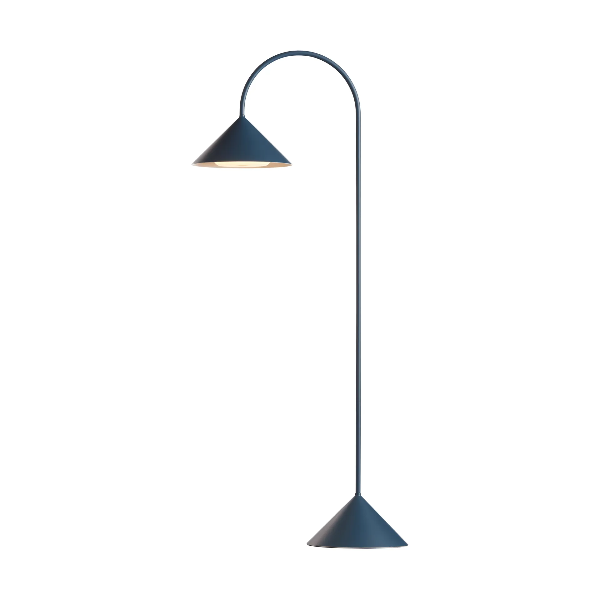 Grasp portable table lamp, Matt Petroleum, 72 cm Frandsen
