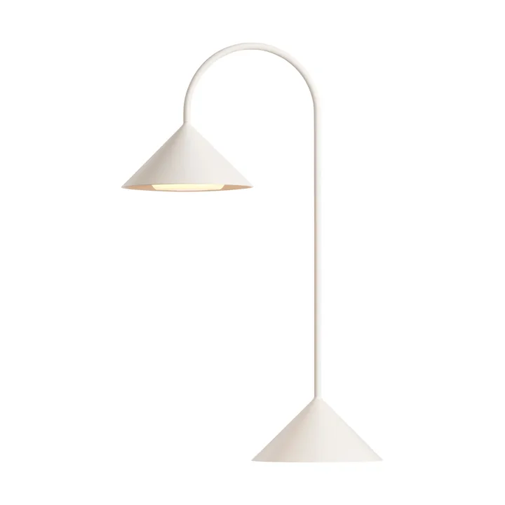 Grasp portable table lamp - Matt White, 47 cm - Frandsen