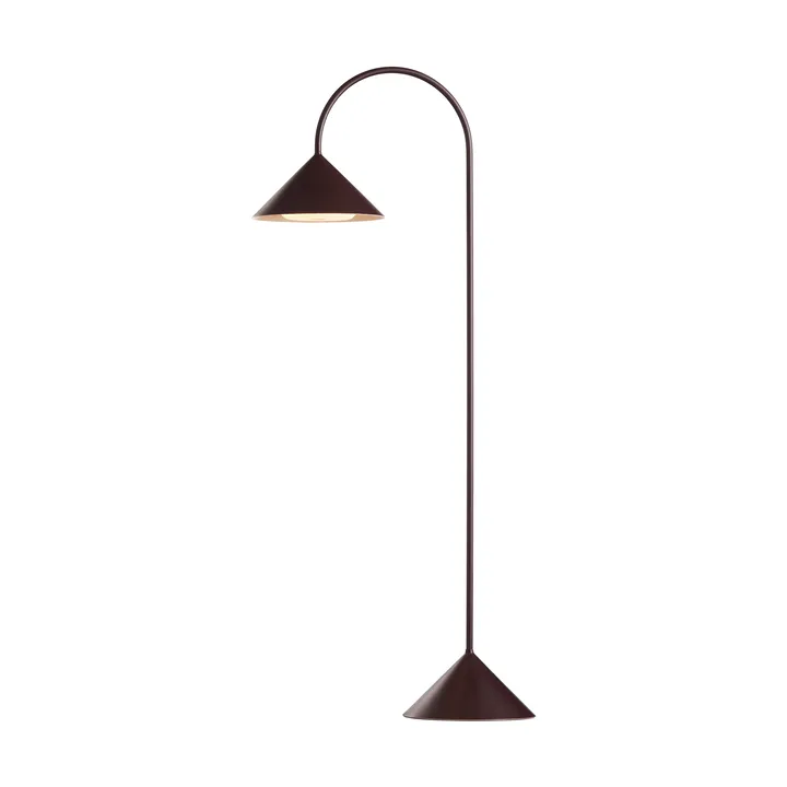 Grasp portable table lamp - Matte Beetroot, 72 cm - Frandsen