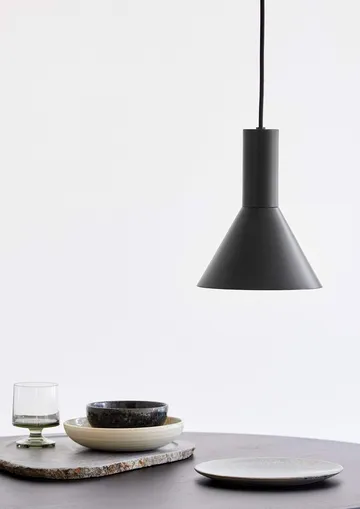 Lyss pendant lamp - Matt black, Ø18 cm - Frandsen