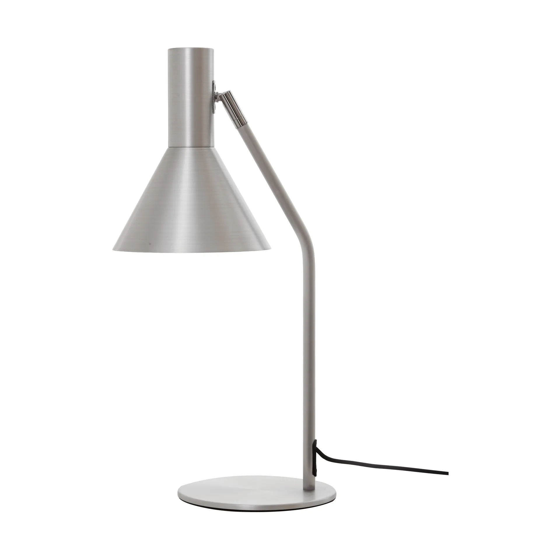 Lyss table lamp, Brushed aluminium, 50 cm Frandsen