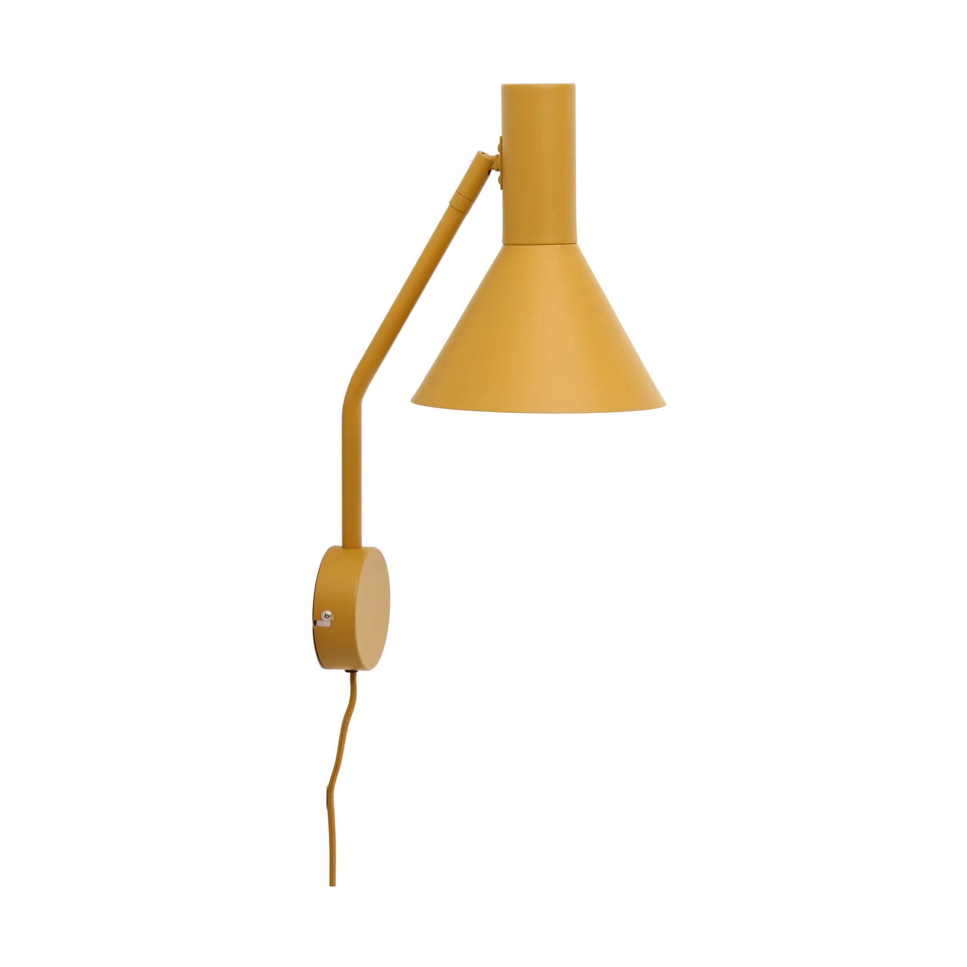 Lyss wall lamp, Matte Almond, 42 cm Frandsen