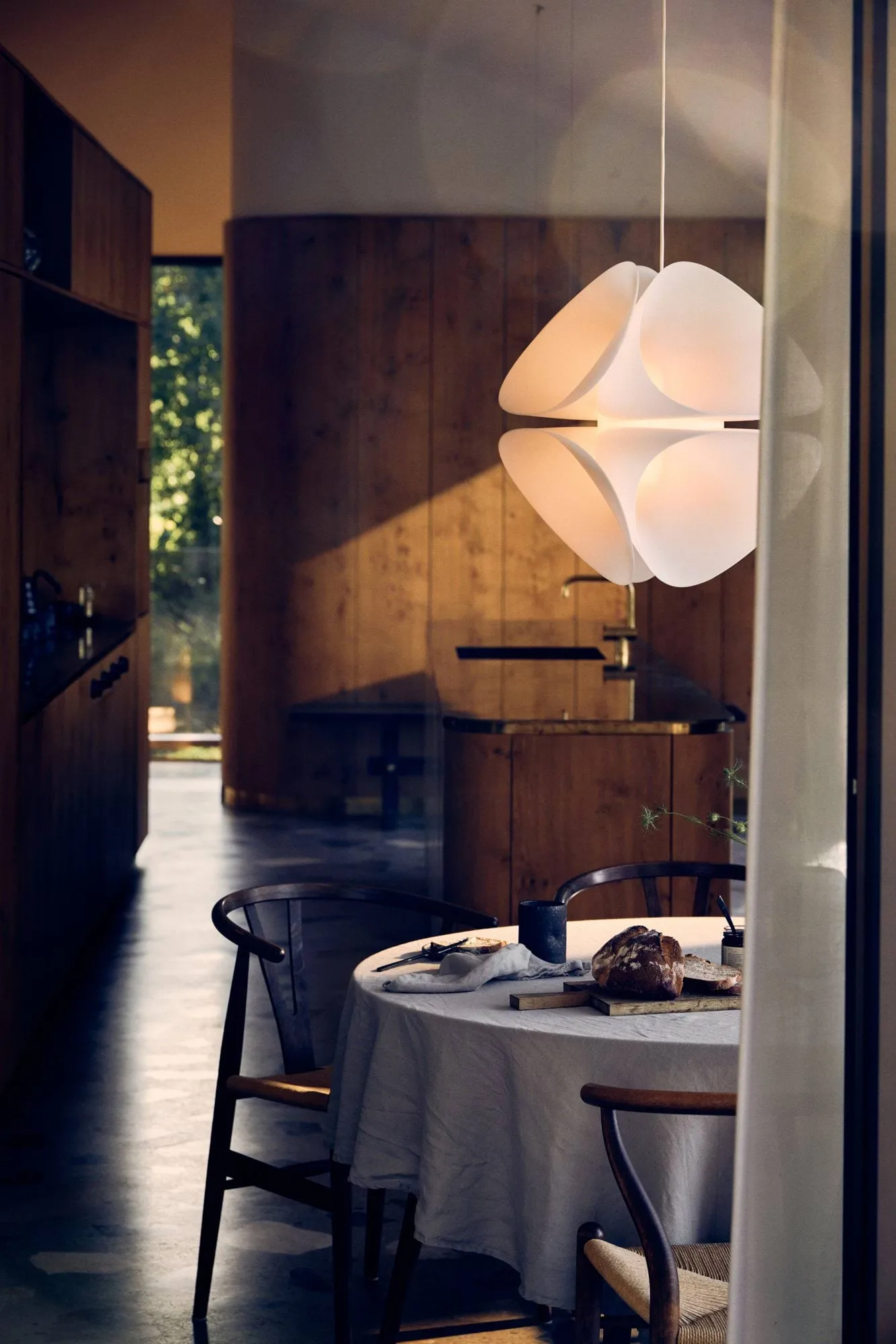 Nova pendant lamp, Opal White Frandsen