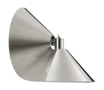 Peel wall lamp - Brushed stainless steel - Frandsen
