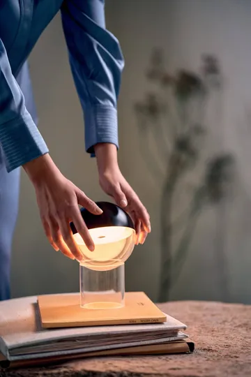 Pila portable table lamp - Black - Frandsen
