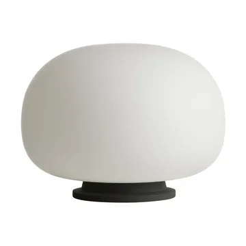 Supernate table lamp - Opal white-black, Ø38 cm - Frandsen