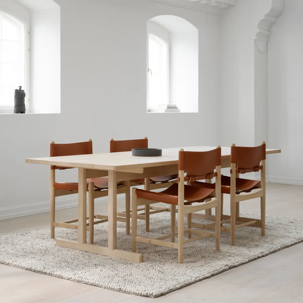 6286 dining table, Soap-oiled oak Fredericia Furniture