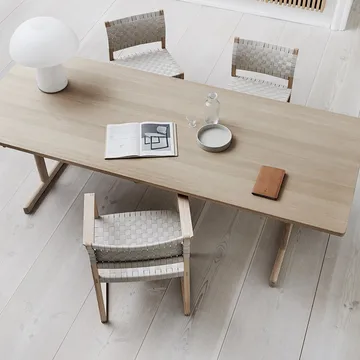 BM61 chair - Rattan oiled oak frame - Fredericia Furniture