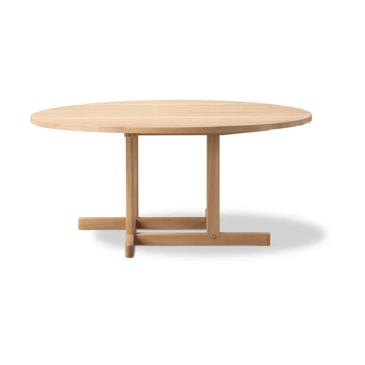 BM80 Mogensen Coffee Table coffee table Ø120 cm - Light oiled oak - Fredericia Furniture