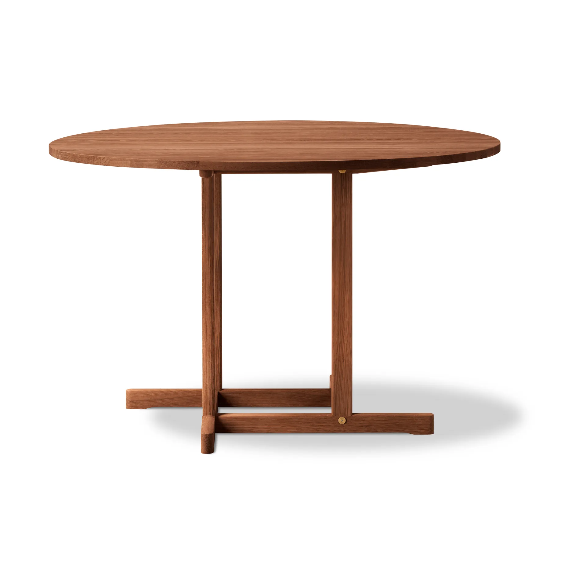 BM80 Mogensen Shaker Table table Ø120 cm, Smoked oiled oak Fredericia Furniture