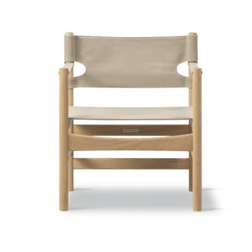 Canvas 21 armchair - Natural canvas-light oiled oak - Fredericia Furniture