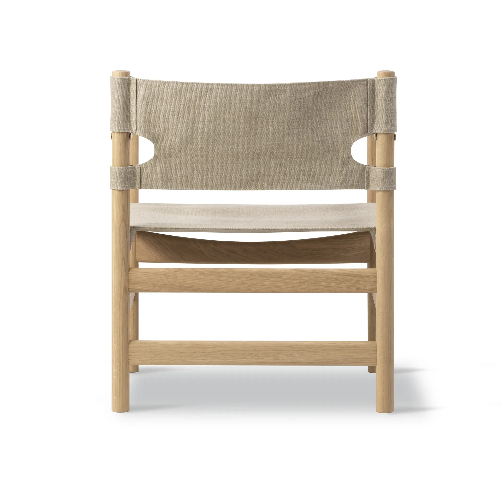 Canvas 21 armchair, Natural canvas-light oiled oak Fredericia Furniture