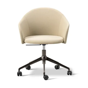Gomo Armchair armchair swivel base 5-star - Mylla 221-flint - Fredericia Furniture