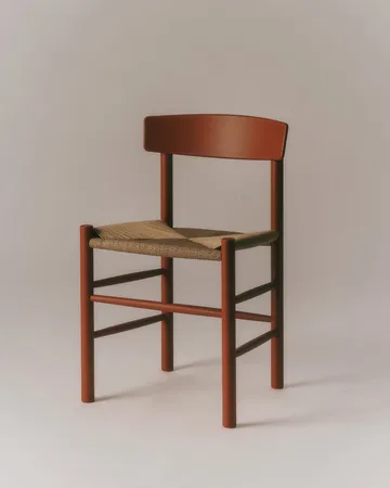 J39 chair - Herritage red-braided natural - Fredericia Furniture