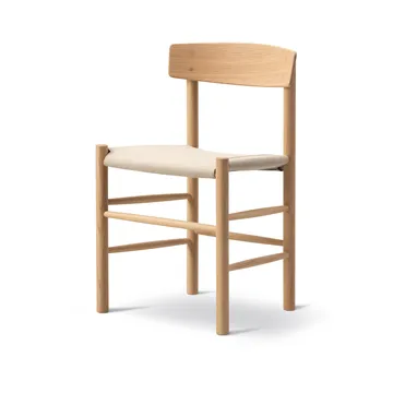 J39 chair - Light oiled oak-canvas natural - Fredericia Furniture