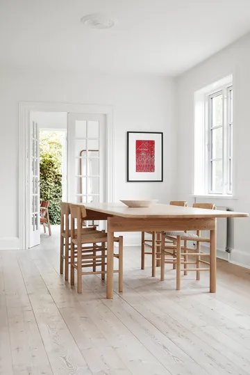J39 chair, Light oiled oak-woven natural, 4-pack - Fredericia Furniture